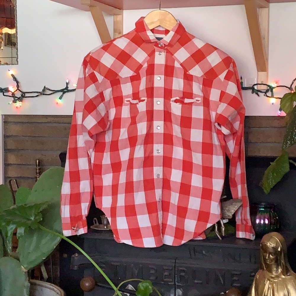 Vintage Western cowgirl shirt
